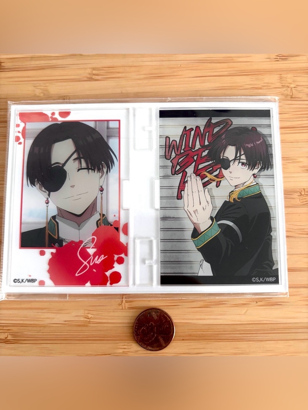 Rare Wind breaker acrylic stand Suo